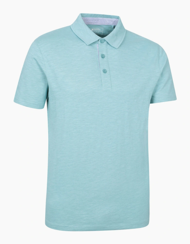 Mountain Warehouse Mens Hasst II Organic Polo Shirt