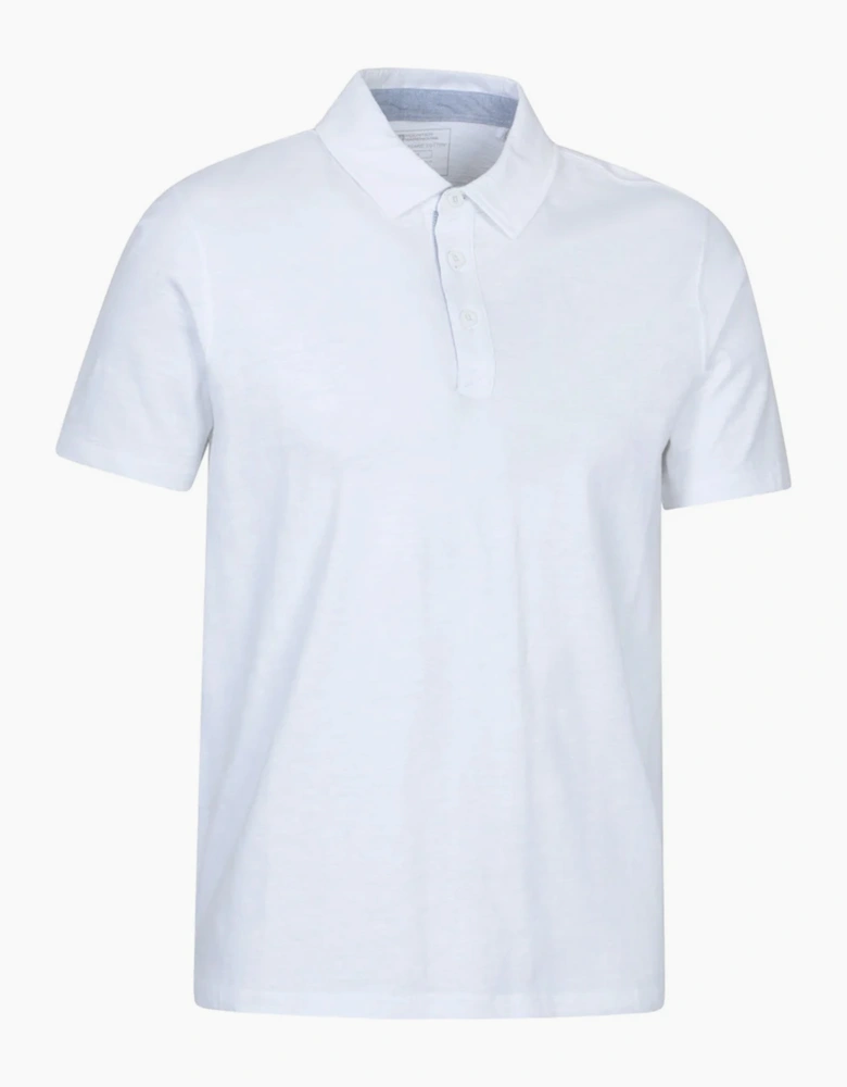 Mountain Warehouse Mens Hasst II Organic Polo Shirt