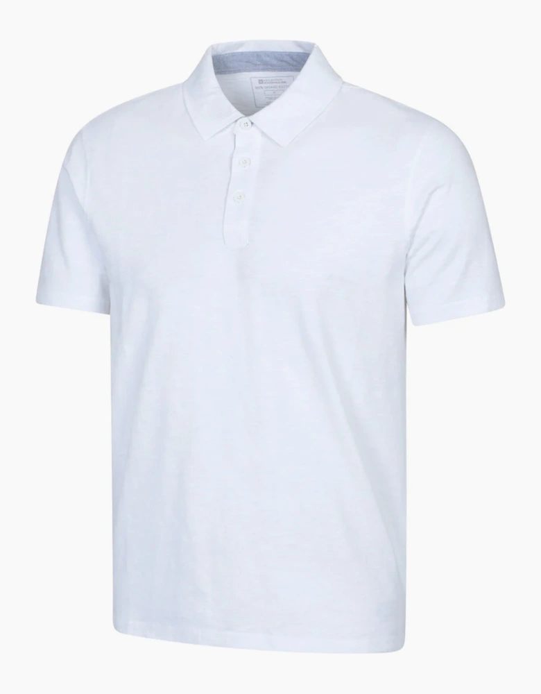 Mountain Warehouse Mens Hasst II Organic Polo Shirt