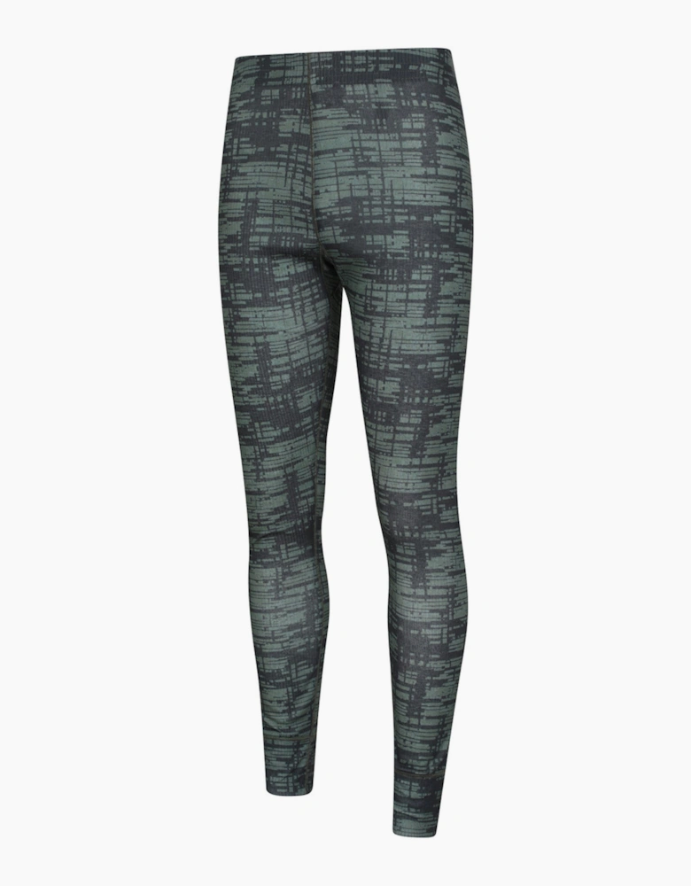 Mountain Warehouse Mens Talus Dash Print Thermal Bottoms