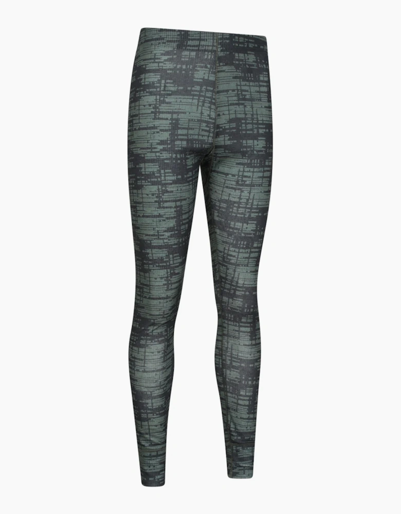 Mountain Warehouse Mens Talus Dash Print Thermal Bottoms
