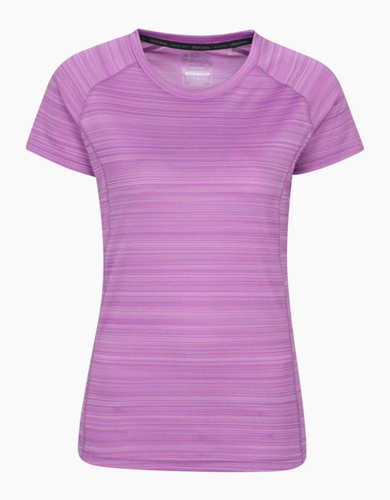 Mountain Warehouse Womens/Ladies Endurance Striped T-Shirt