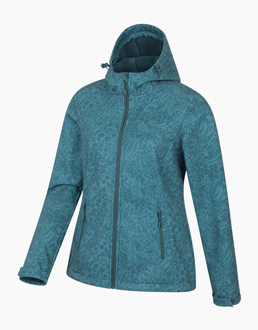 Mountain Warehouse Womens/Ladies Exodus Printed Water Resistant Soft Shell Jacket