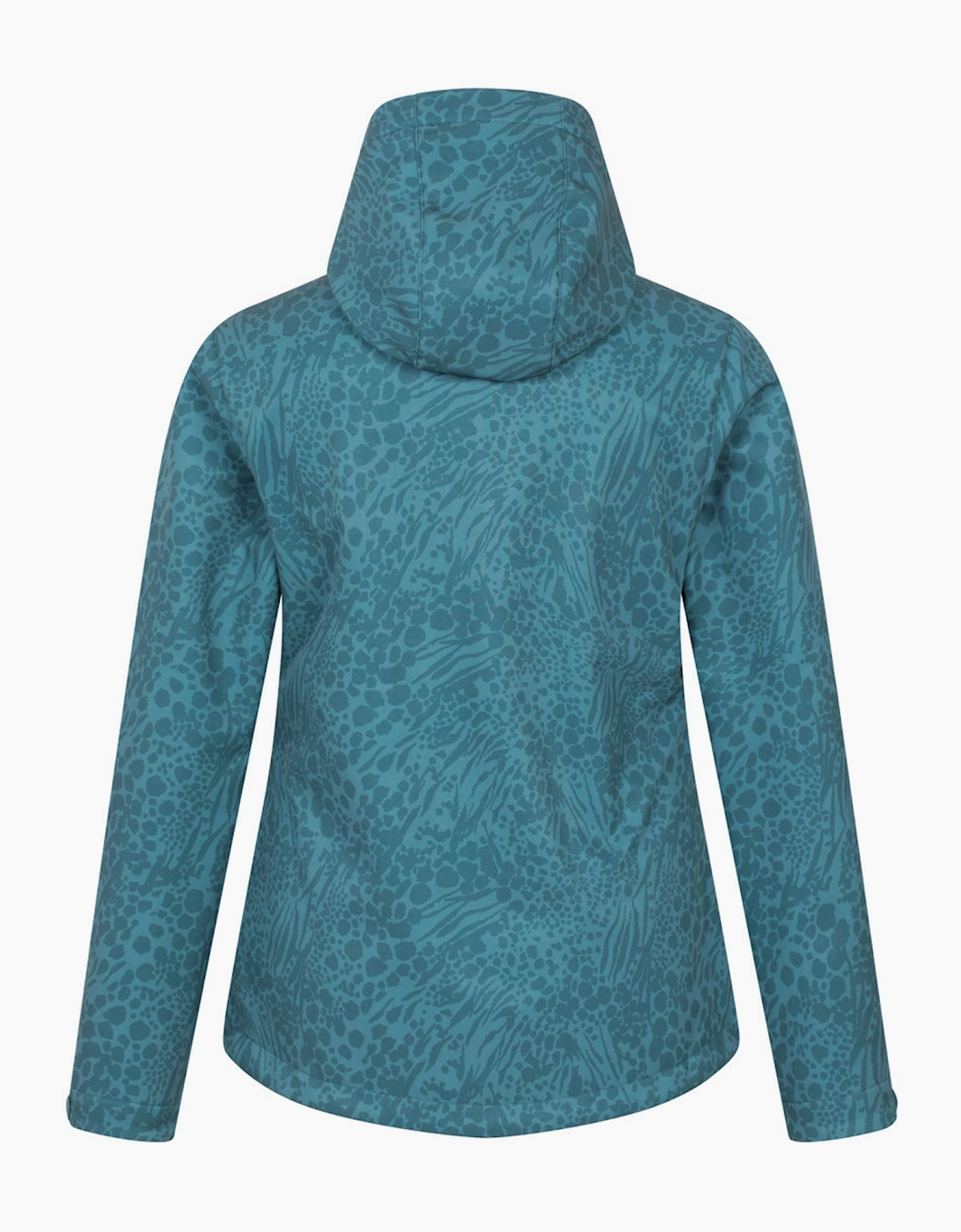 Mountain Warehouse Womens/Ladies Exodus Printed Water Resistant Soft Shell Jacket