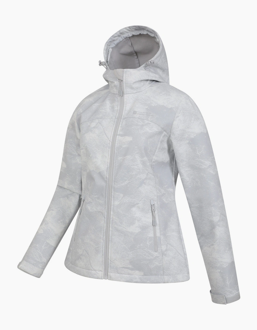 Mountain Warehouse Womens/Ladies Exodus Printed Water Resistant Soft Shell Jacket