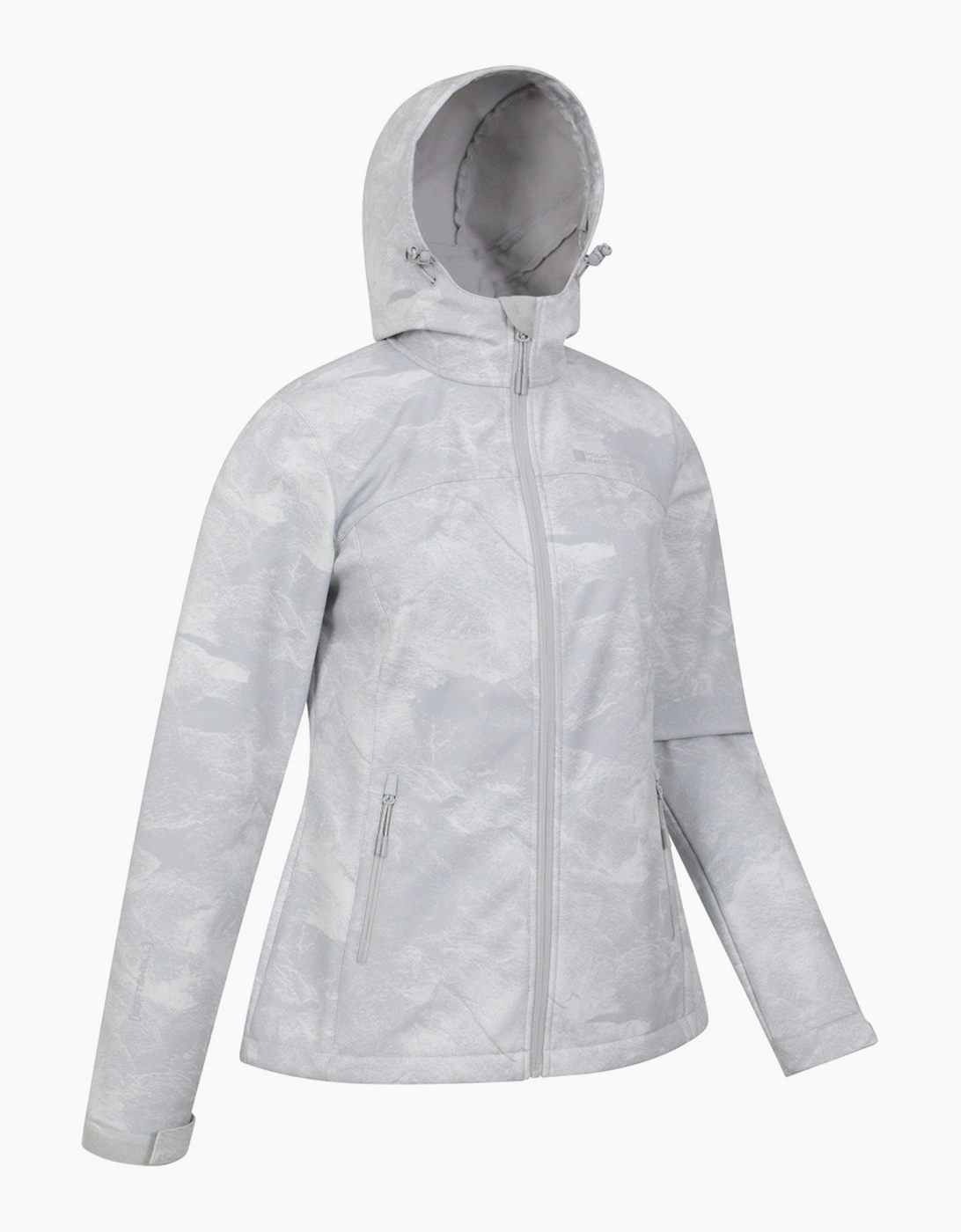 Mountain Warehouse Womens/Ladies Exodus Printed Water Resistant Soft Shell Jacket