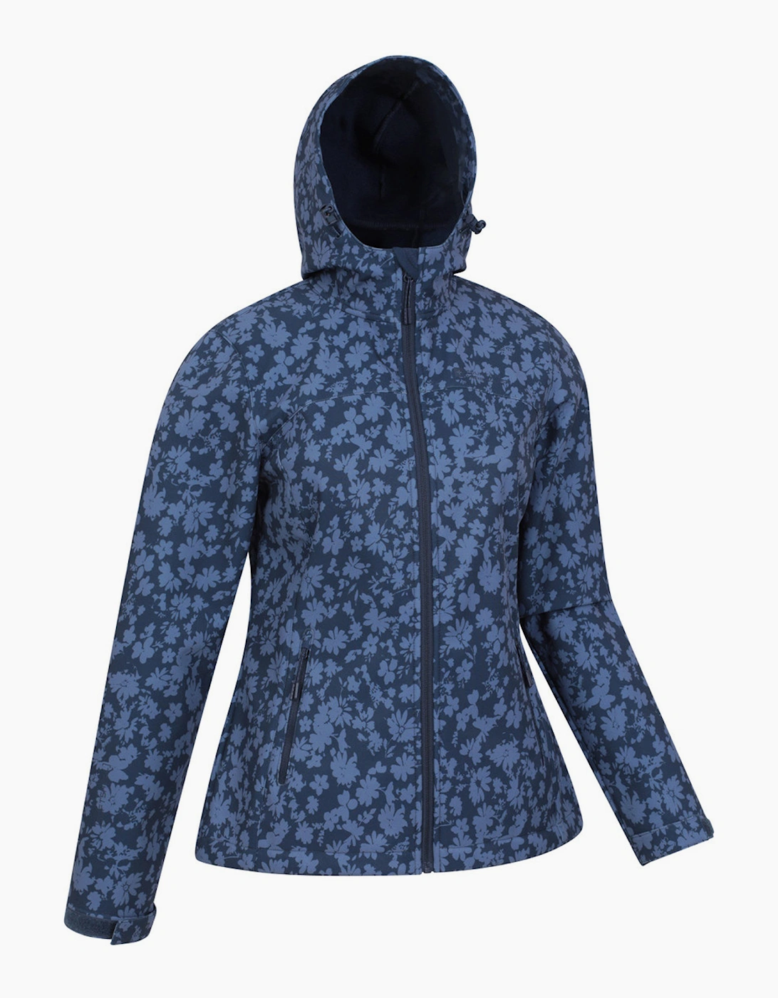 Mountain Warehouse Womens/Ladies Exodus Printed Water Resistant Soft Shell Jacket