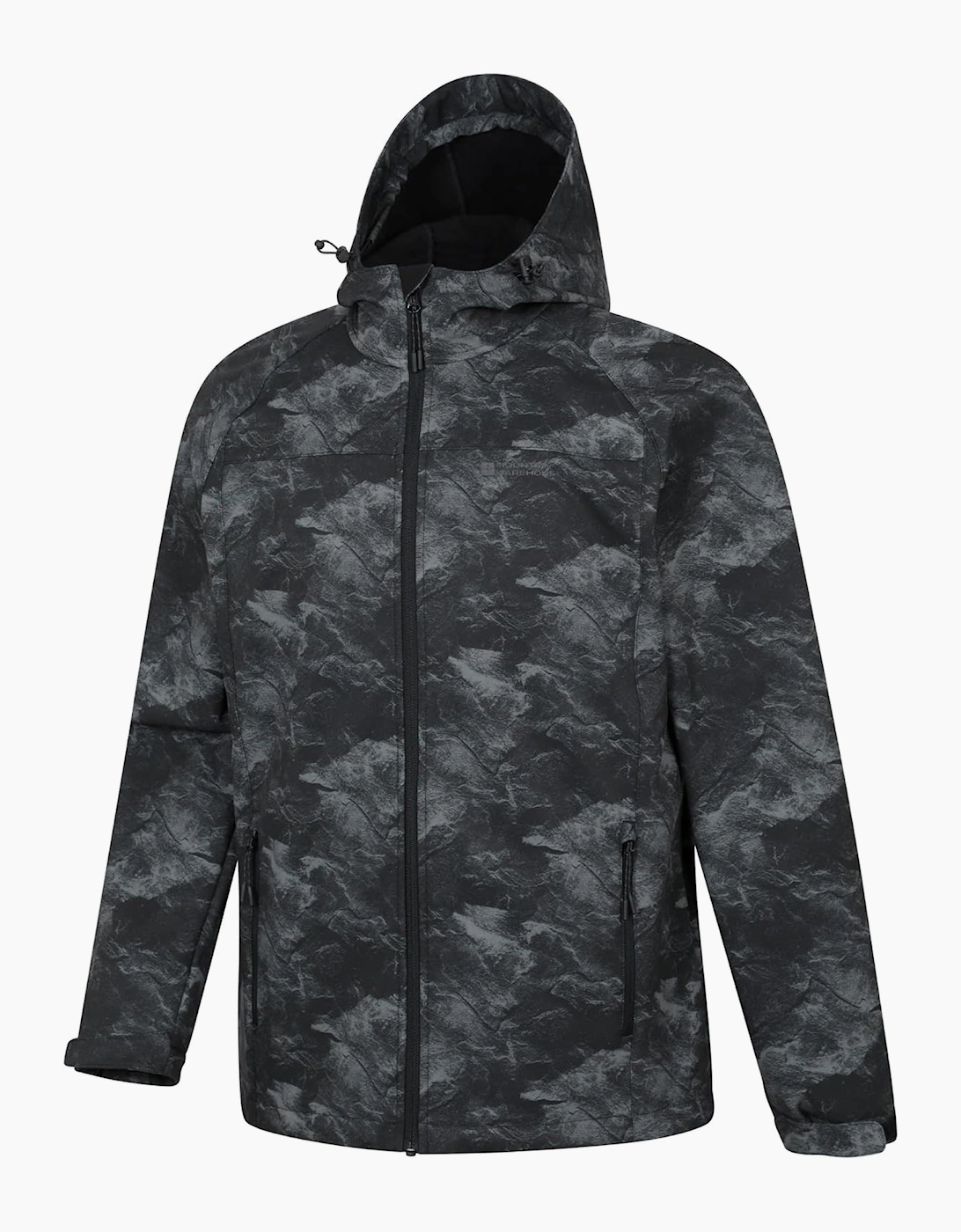 Mountain Warehouse Mens Exodus Showerproof Soft Shell Jacket