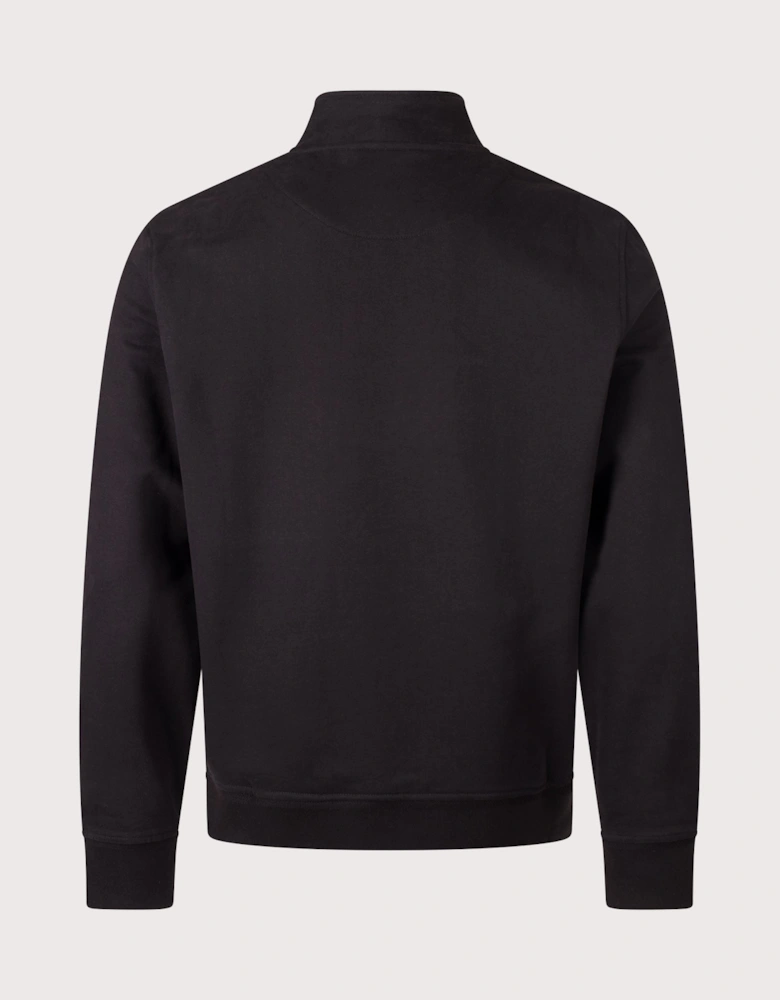 Regular Fit Belstaff Quarter Zip Sweatshirt