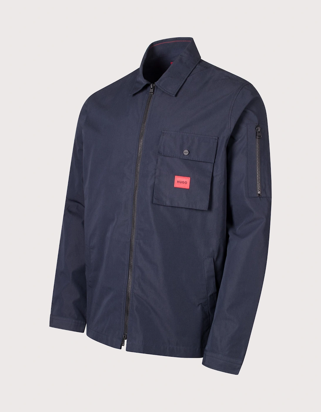 Relaxed Fit Emmond Zip Through Overshirt, 5 of 4