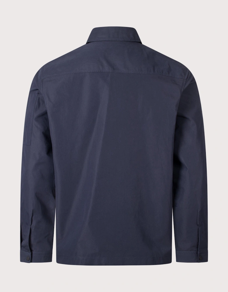 Relaxed Fit Emmond Zip Through Overshirt