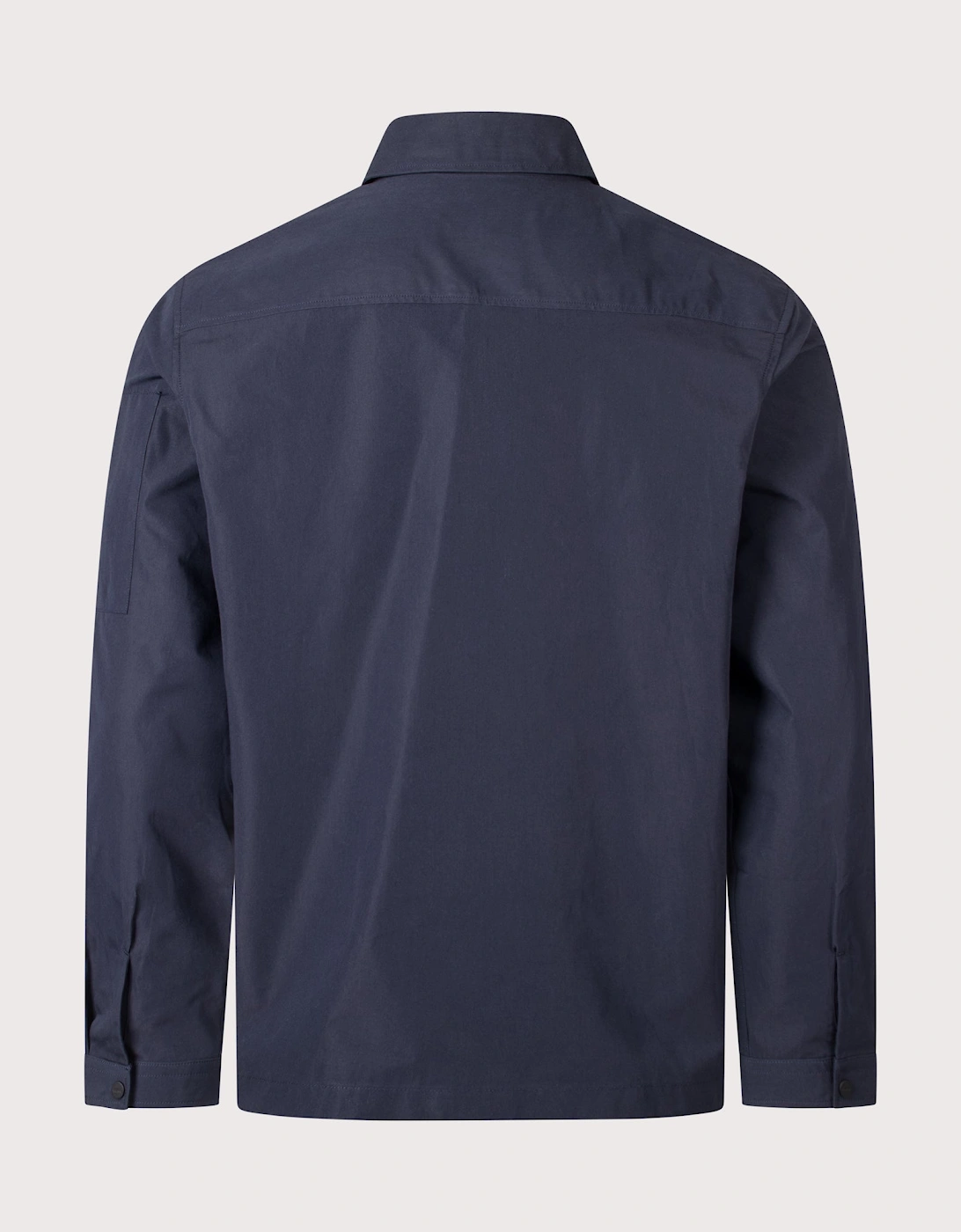 Relaxed Fit Emmond Zip Through Overshirt