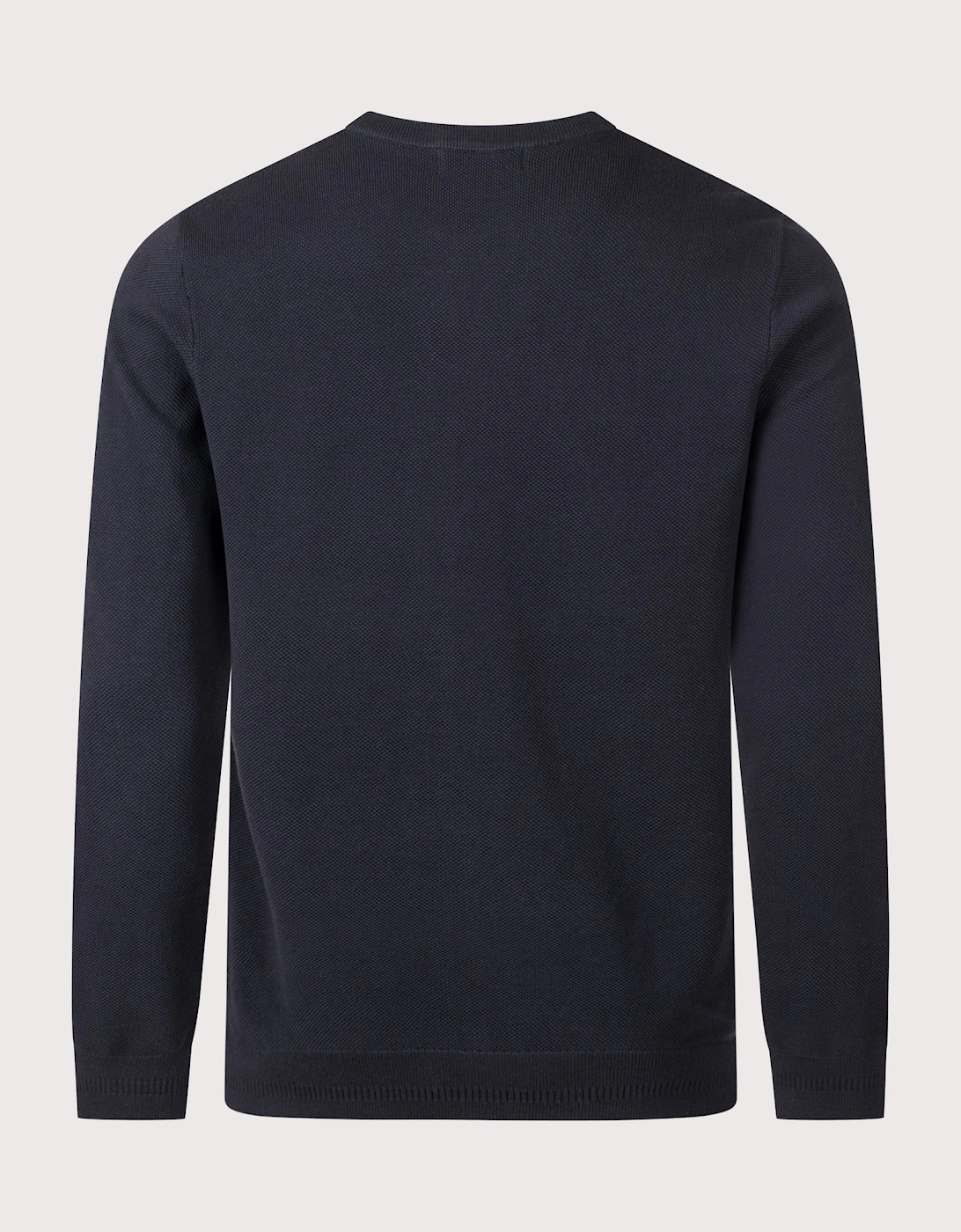 Regular Fit Piqué Stitch Jumper