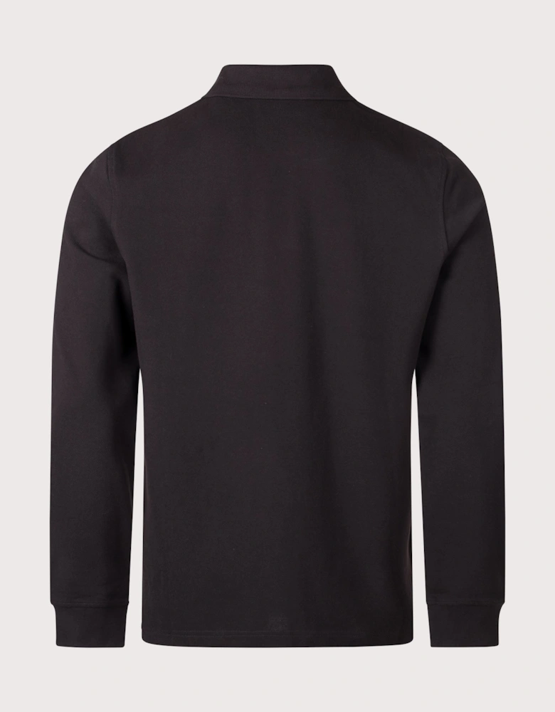 Regular Fit Belstaff Long Sleeved Polo Shirt