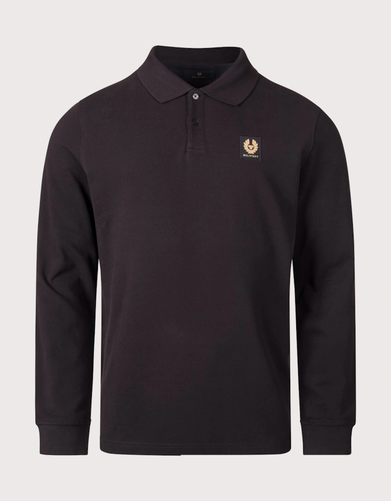 Regular Fit Belstaff Long Sleeved Polo Shirt