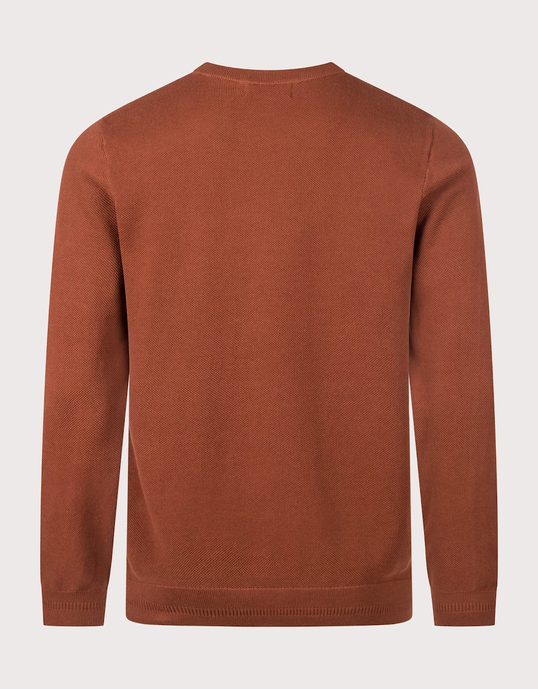 Regular Fit Piqué Stitch Jumper