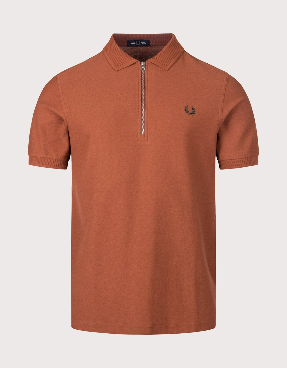 Regular Fit Crepe Piqué Polo Shirt, 5 of 4