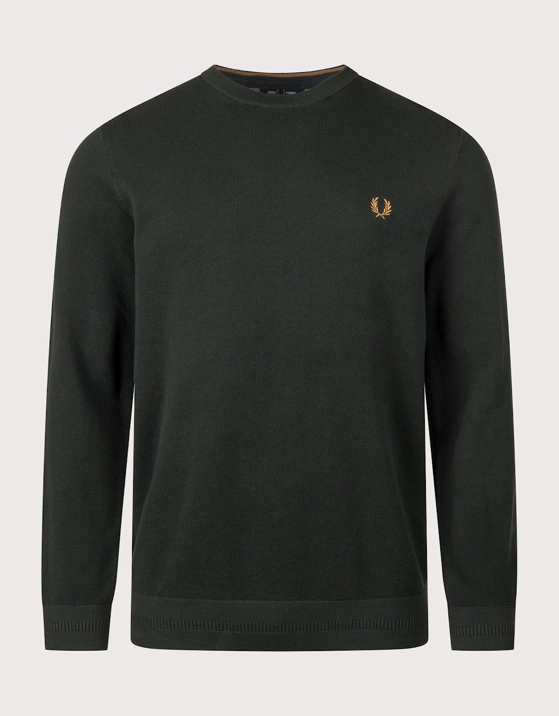 Regular Fit Piqué Stitch Jumper