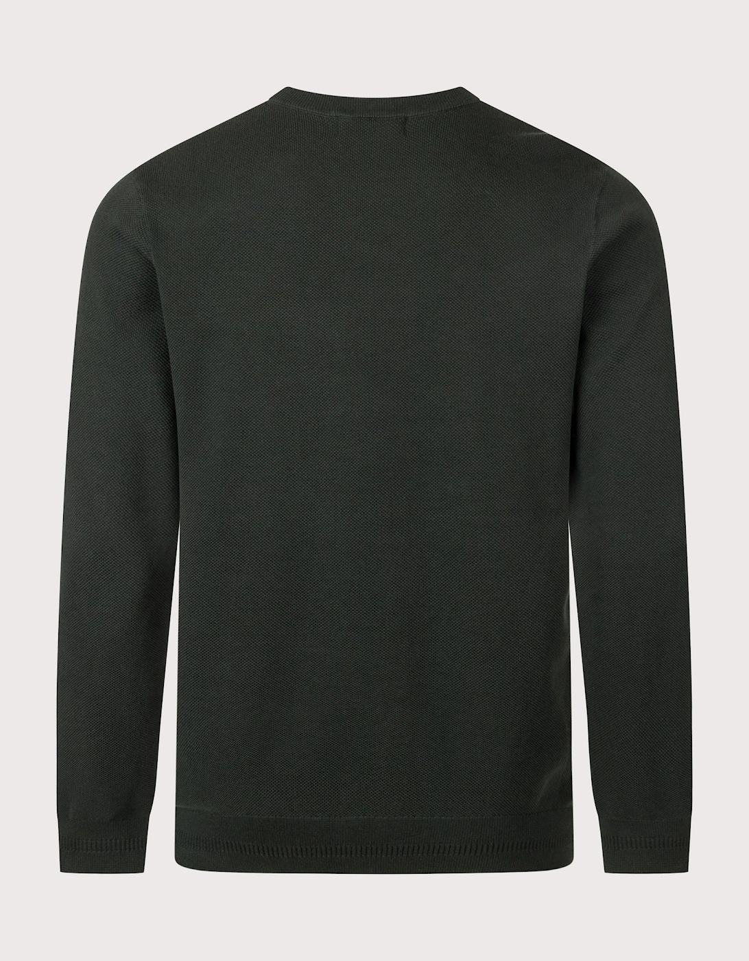 Regular Fit Piqué Stitch Jumper