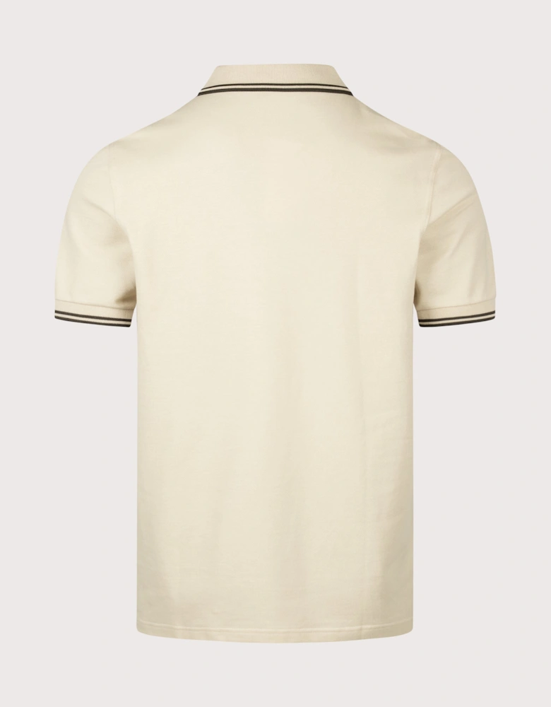 Regular Fit Twin Tipped Fred Perry Polo Shirt