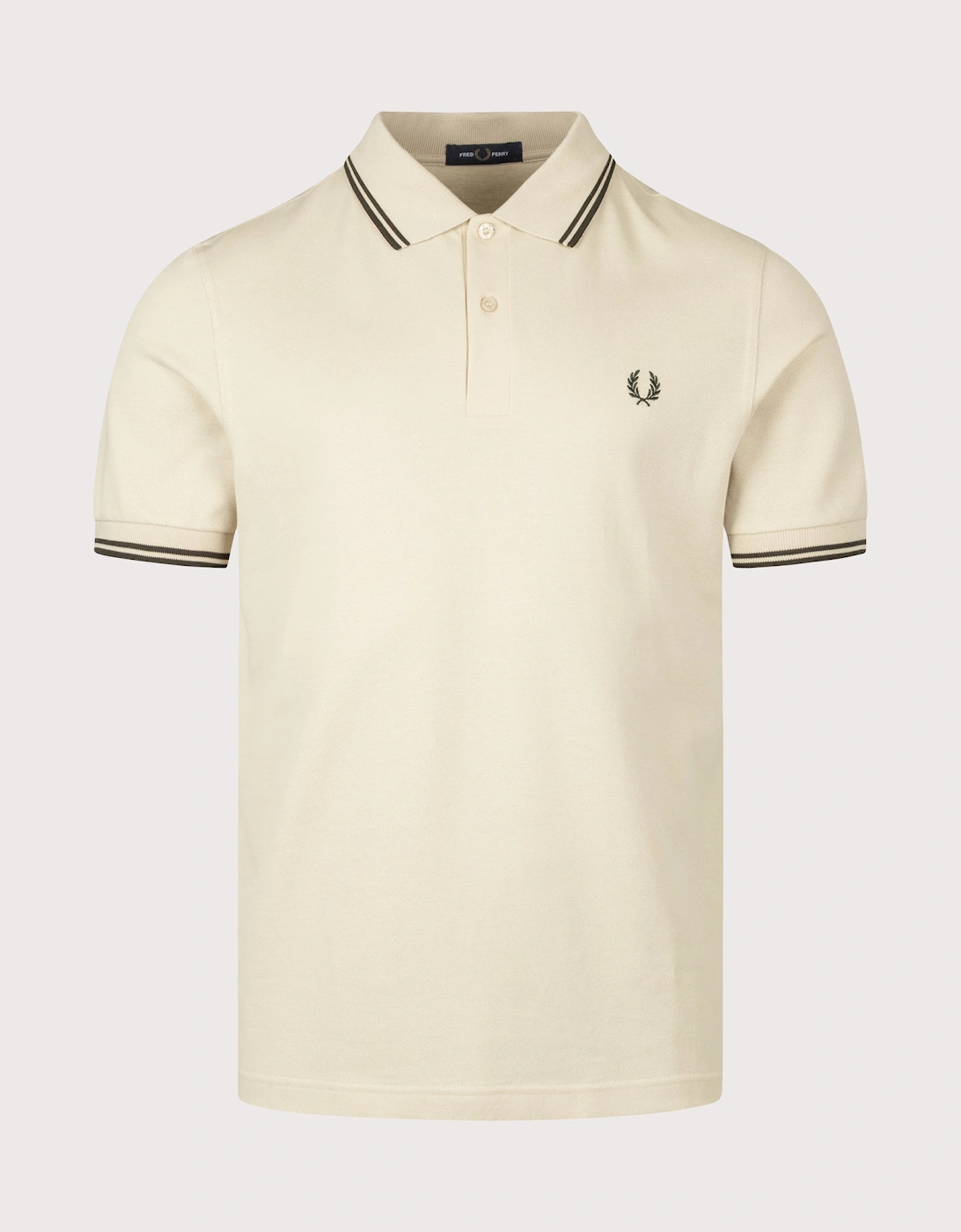 Regular Fit Twin Tipped Fred Perry Polo Shirt, 5 of 4
