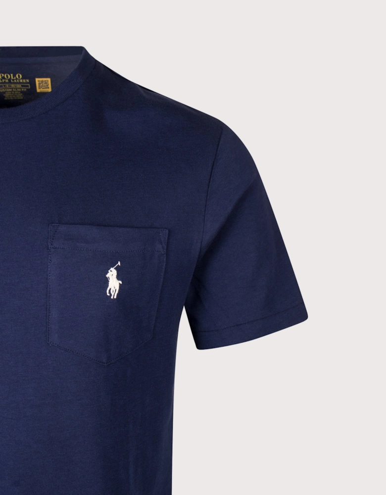 Custom Slim Fit Pocket T-Shirt
