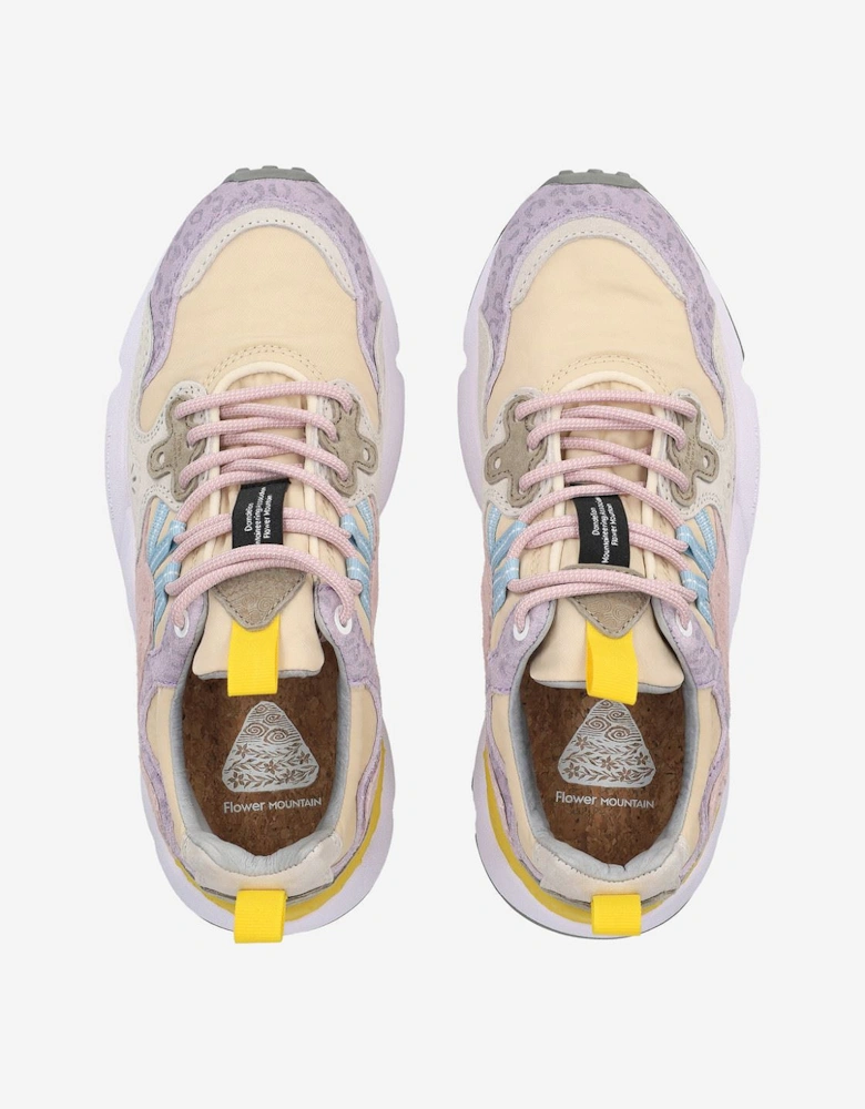 Flower Mountain Yamano 3 Women's Lilac/Blush/Cream Trainers