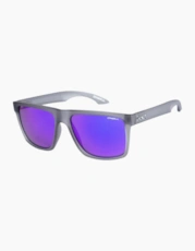 Matte Grey Crystal/Purple Mirror