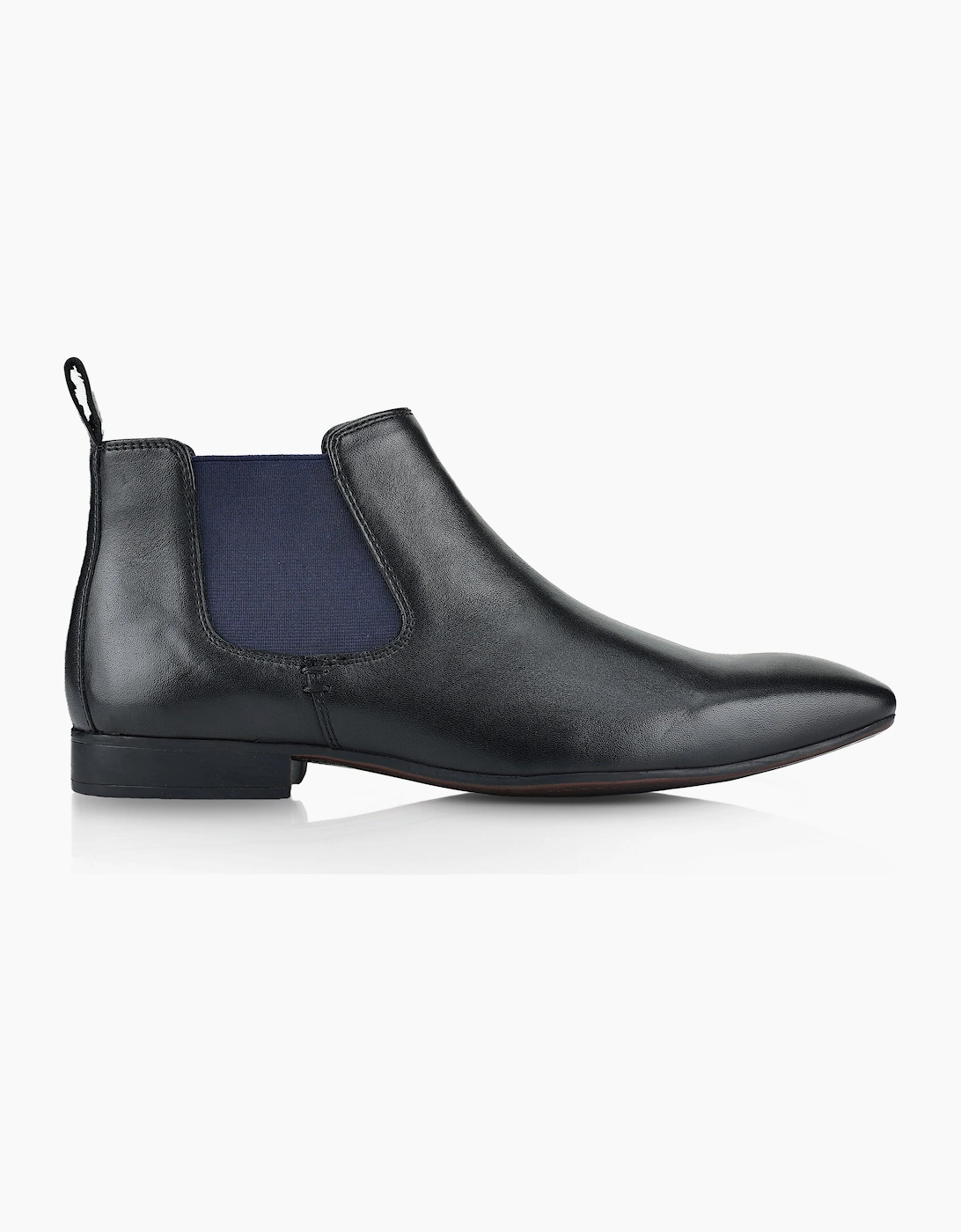 Silver Street London CARNABY Mens Chelsea Boots Black