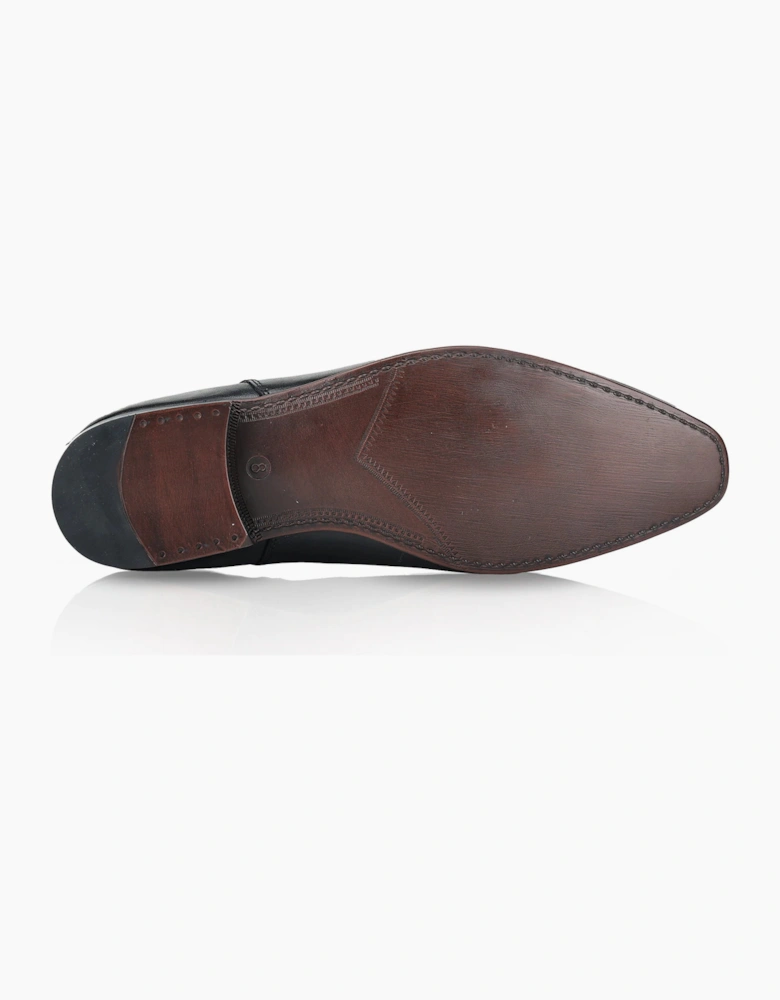 Silver Street London CARNABY Mens Chelsea Boots Black