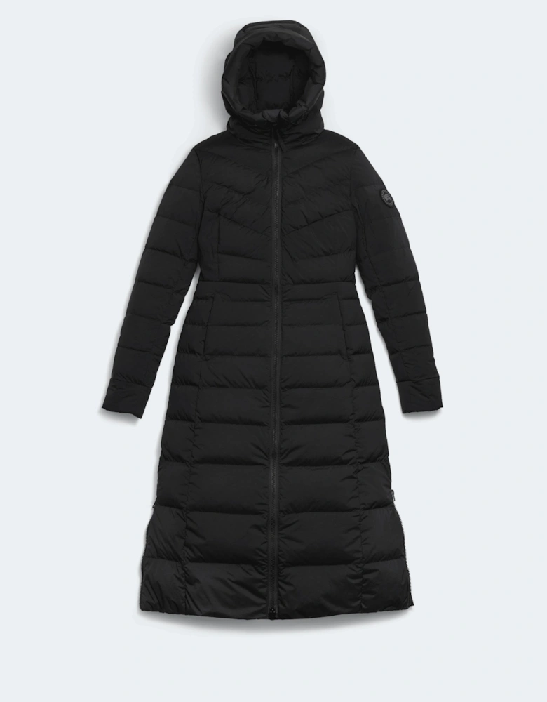 Womens Clair Long Coat Black