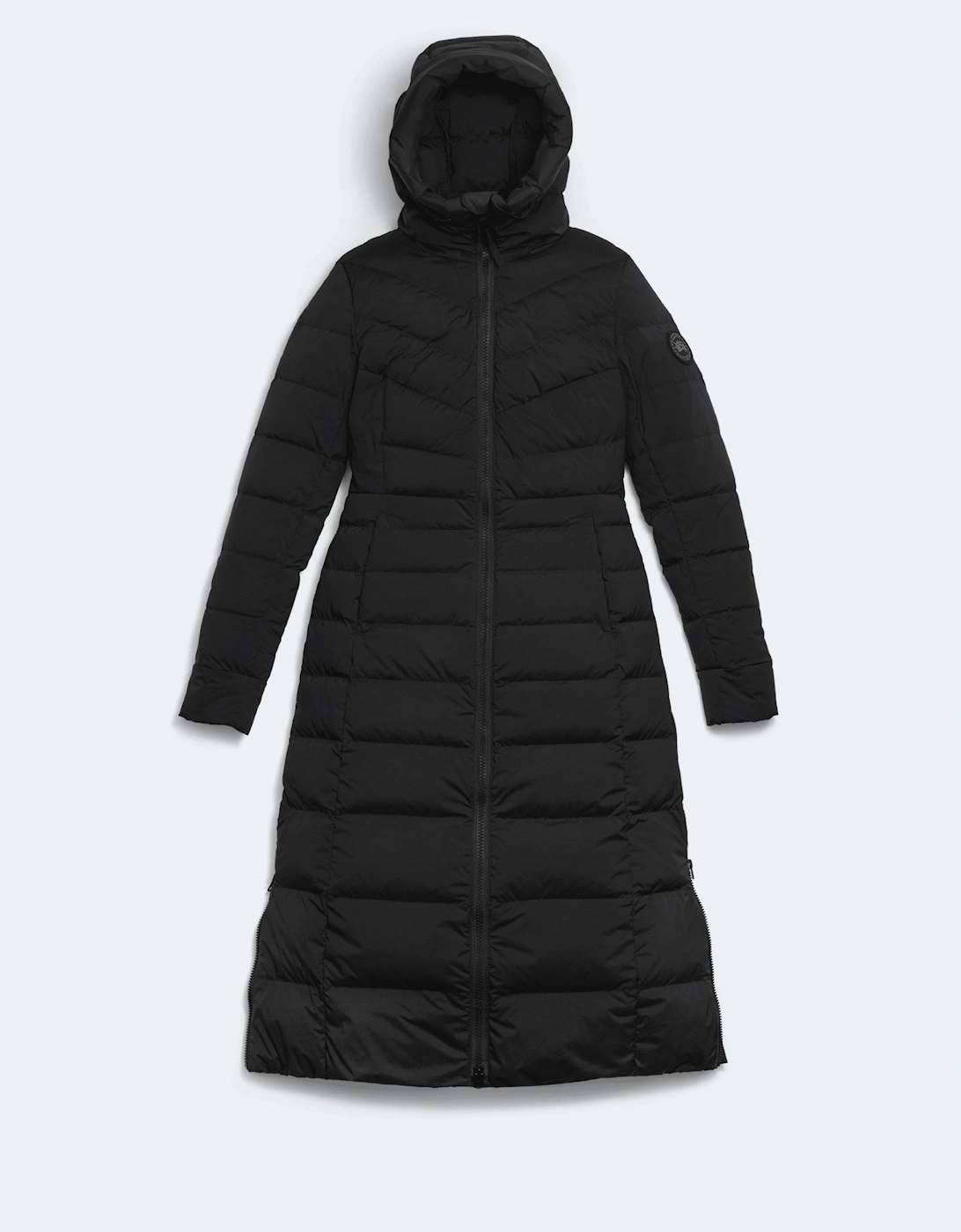 Womens Clair Long Coat Black