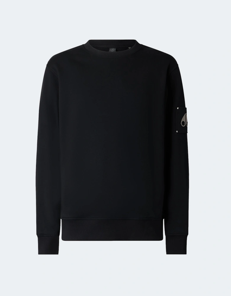 Hartsfield Crew Sweatshirt Black