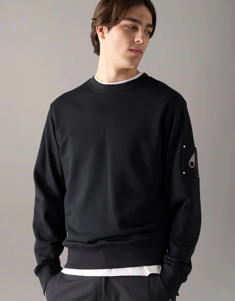Hartsfield Crew Sweatshirt Black