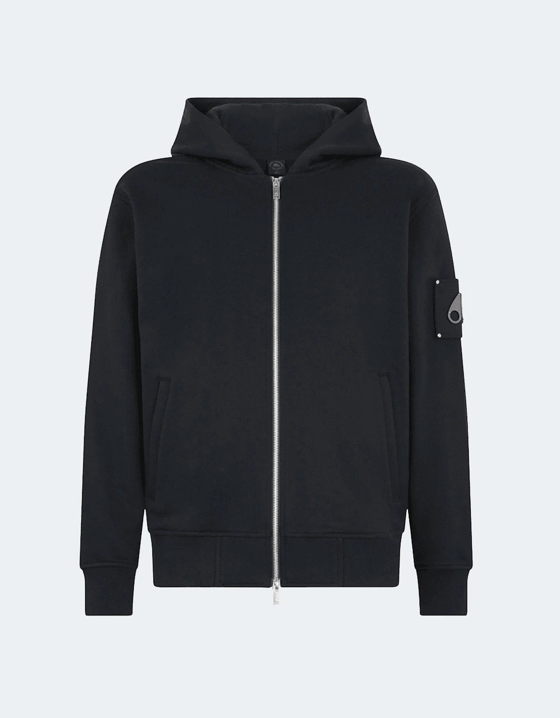 Hartsfield Zip Up Hoodie Black, 2 of 1