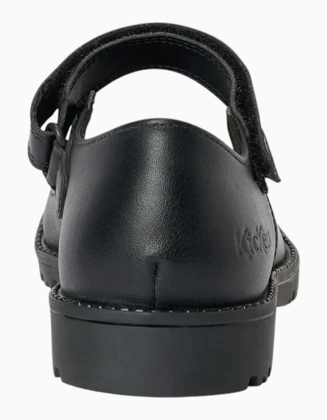 Kickers Girls School Shoes Infants Lachly Mary Jane Leather Touch Fastening UK S