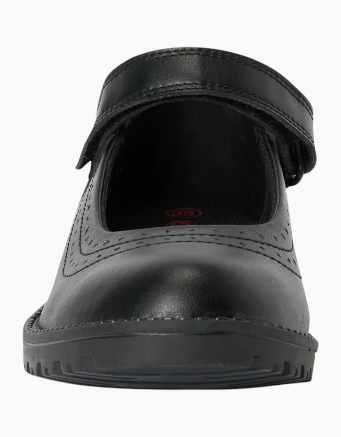 Kickers Girls School Shoes Infants Lachly Mary Jane Leather Touch Fastening UK S