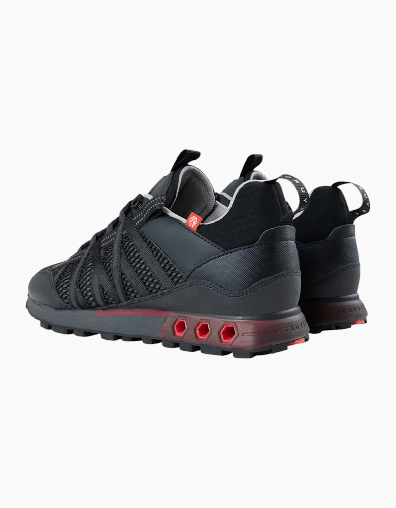 CRUYFF Mens Trainers Fearia Hex Monserrat Lace Up Black UK Size