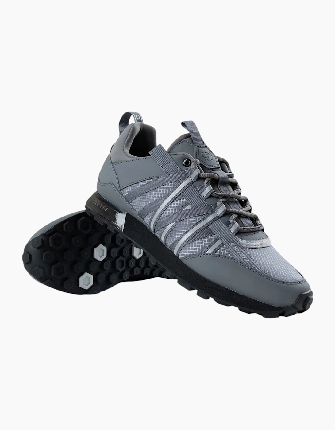 CRUYFF Mens Trainers Fearia Hex grey UK Size
