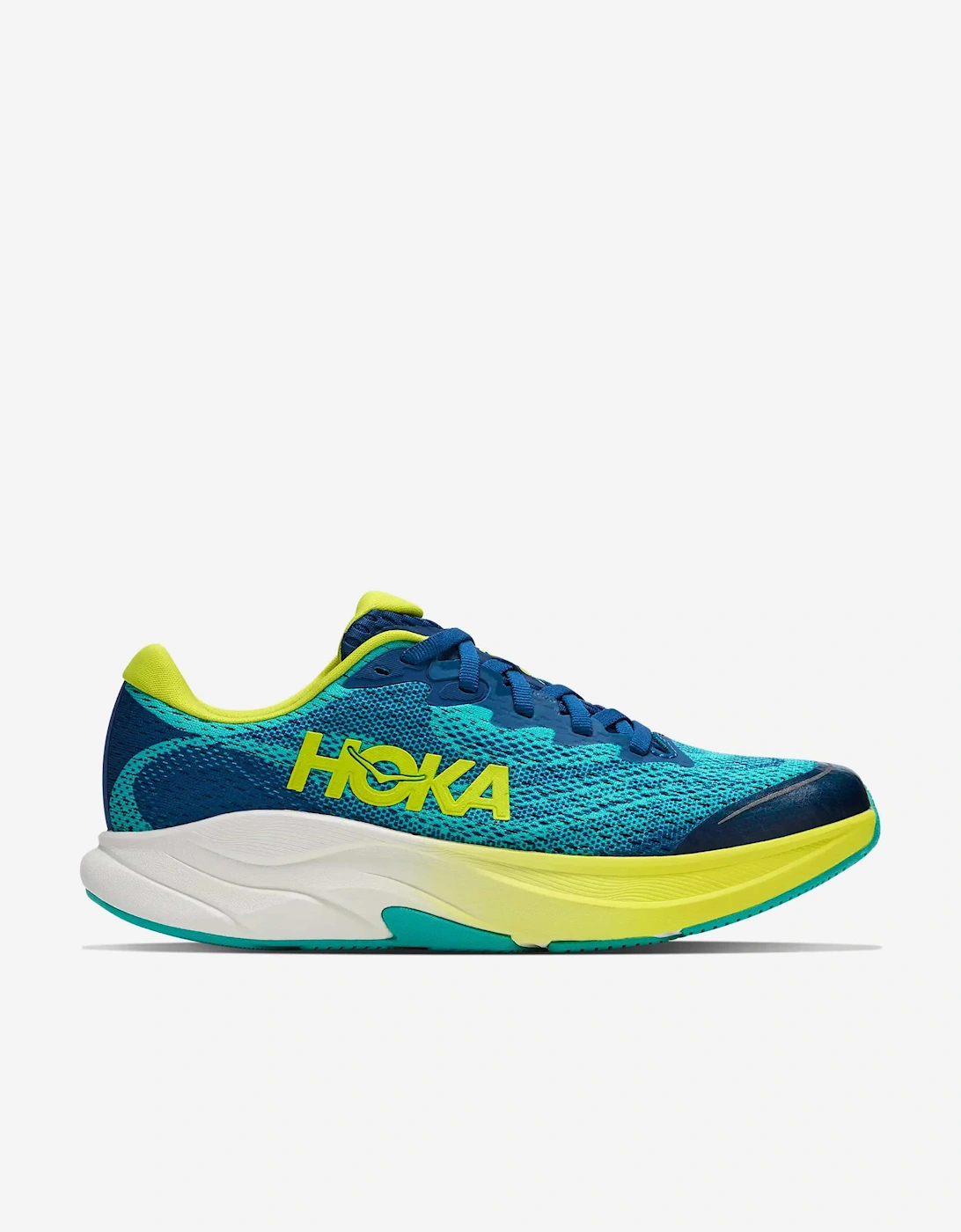 HOKA Kids Rincon 4 Trainers in Blue, 7 of 6