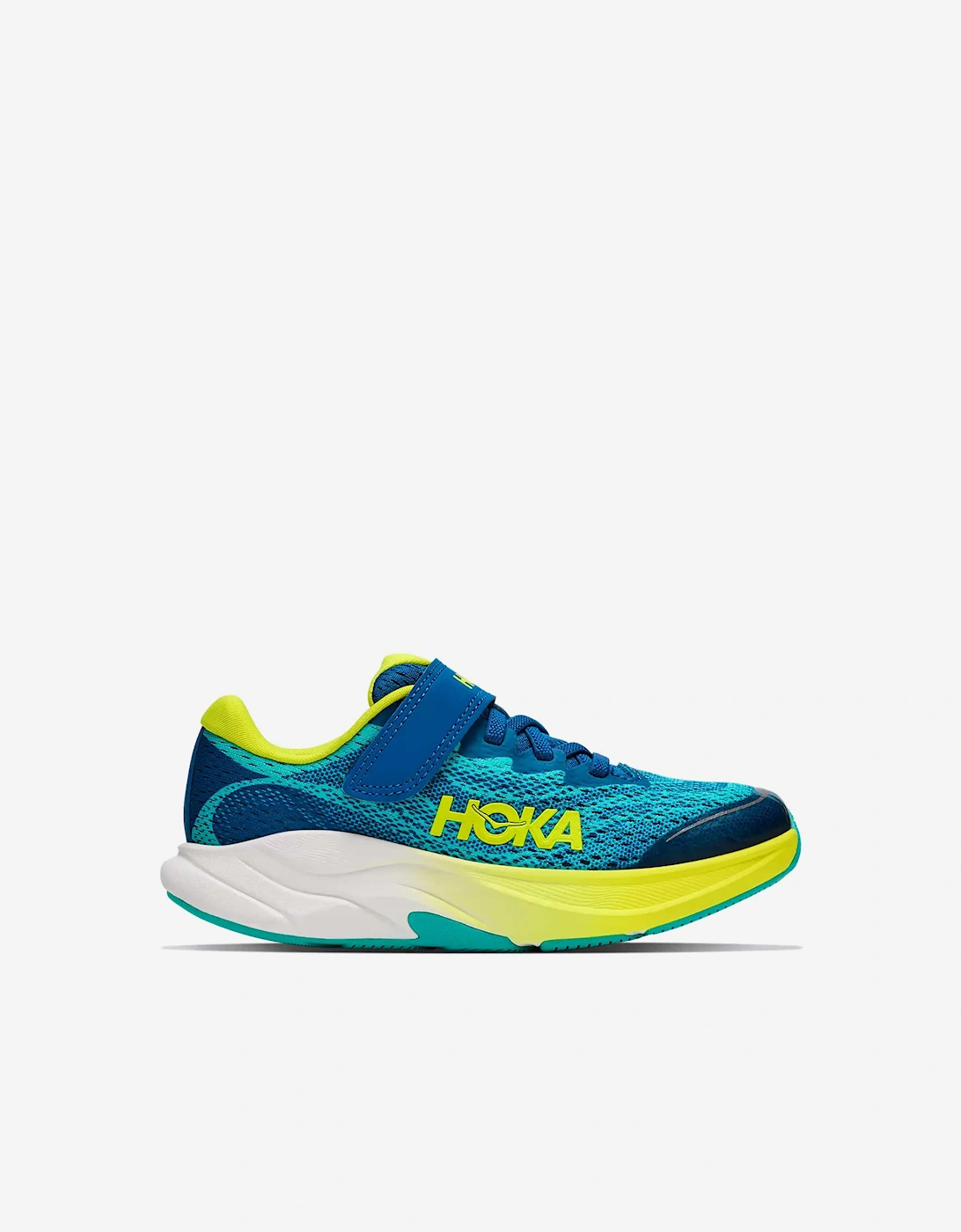 HOKA Kids Rincon 4 Trainers in Blue, 7 of 6