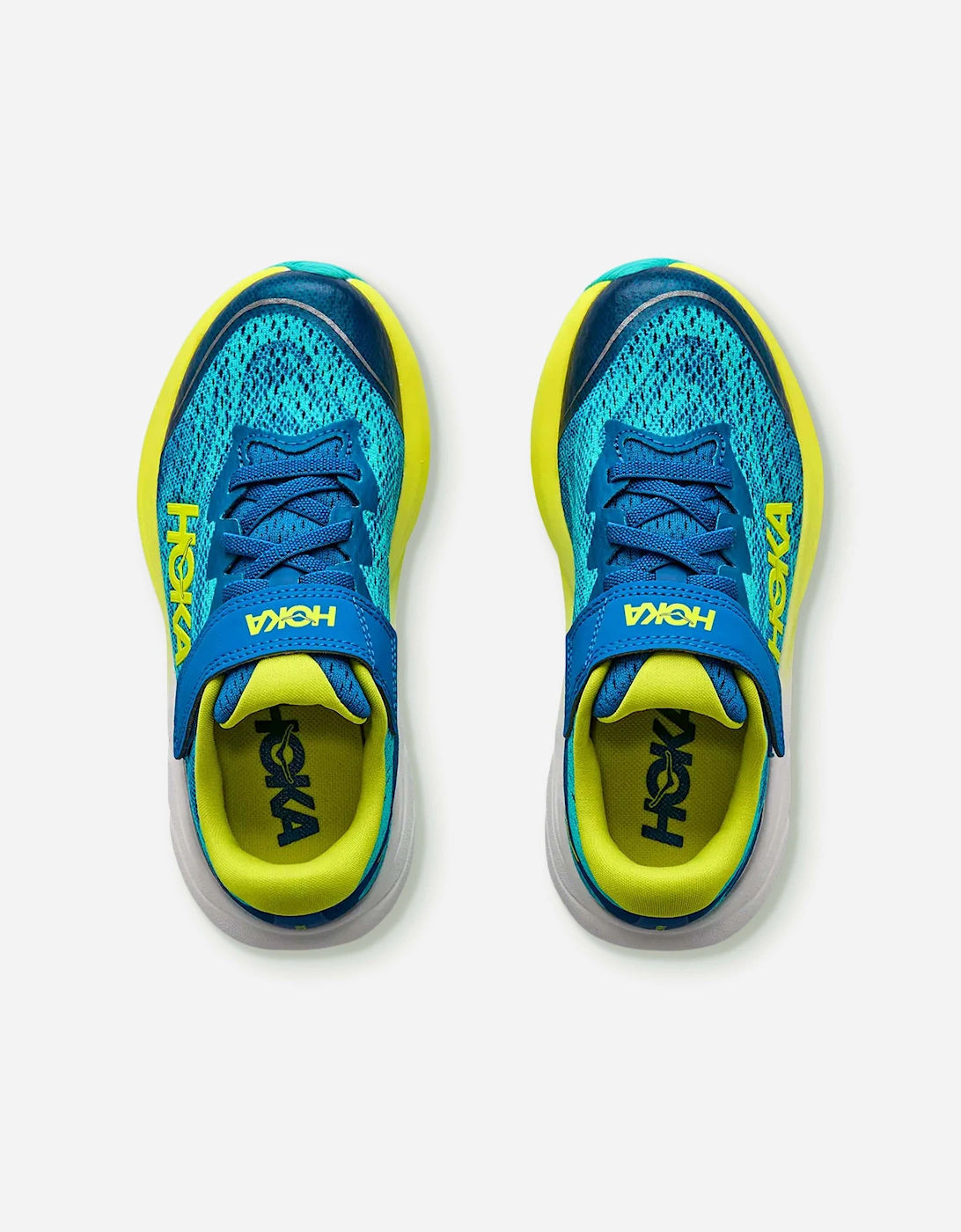 HOKA Kids Rincon 4 Trainers in Blue