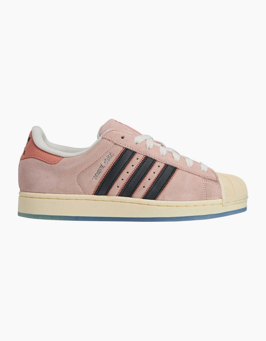 Adidas Originals Men's Pink Patrick Super Canvas Low Top Sneakers - Size 9.5