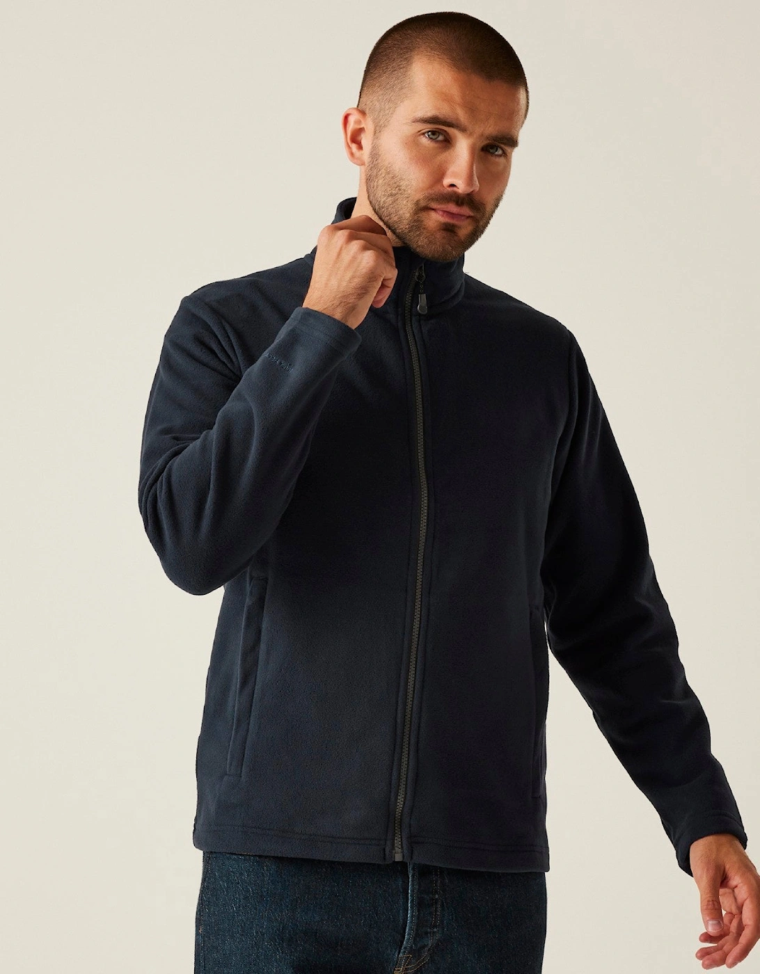 Regatta Professional Mens Honestly Made Micro Full Zip Fleece, 2 of 1
