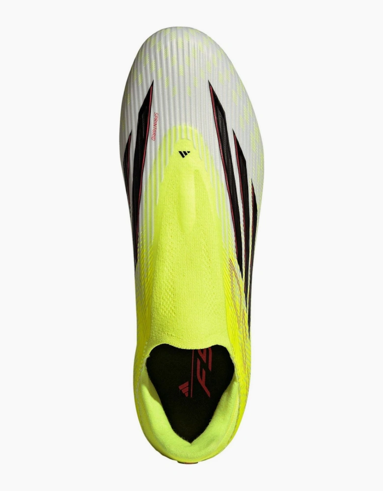 League Laceless Adults Firm Ground Football Boots