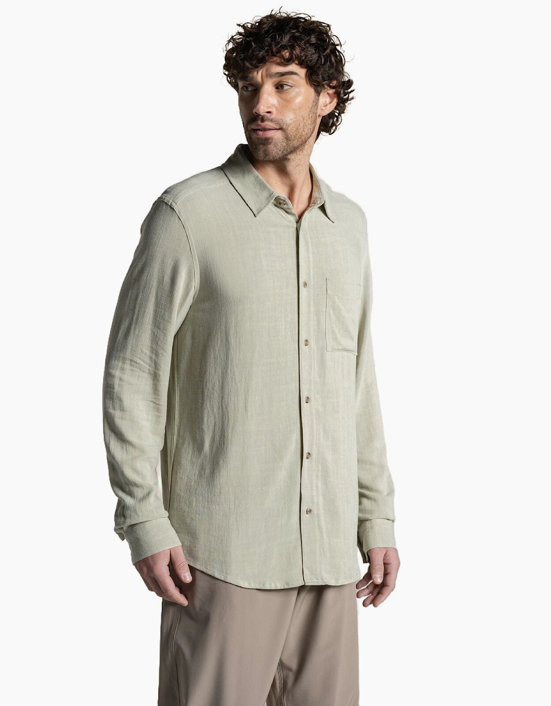 Craghoppers Mens Azaden Long Sleeve Shirt, 2 of 1