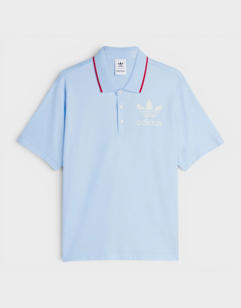 Adidas Originals Short Sleeve Polo Glow Blue