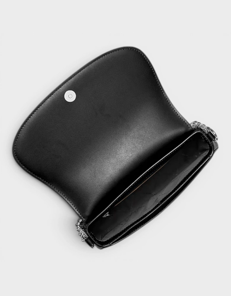 Mila Medium Leather Messenger Bag