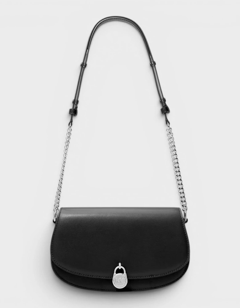 Mila Medium Leather Messenger Bag