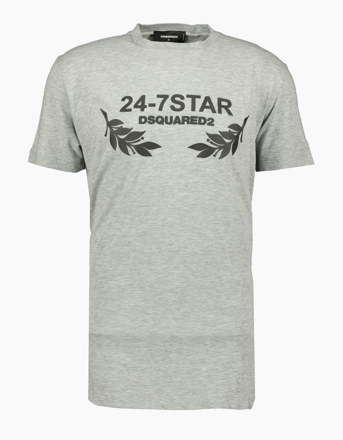 DSquared2 Logo Printed T-Shirt Grey
